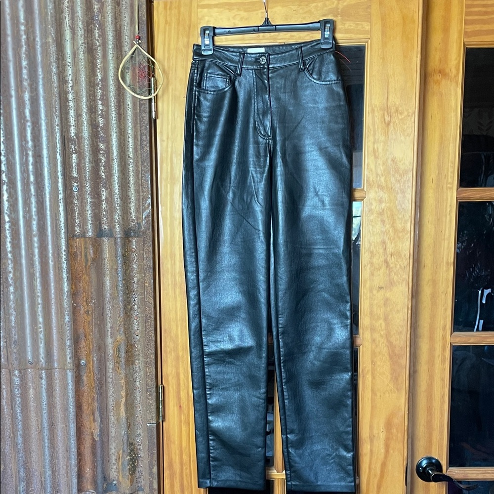 WILFRED Black Boot Cut VEGAN Pants, Size 0